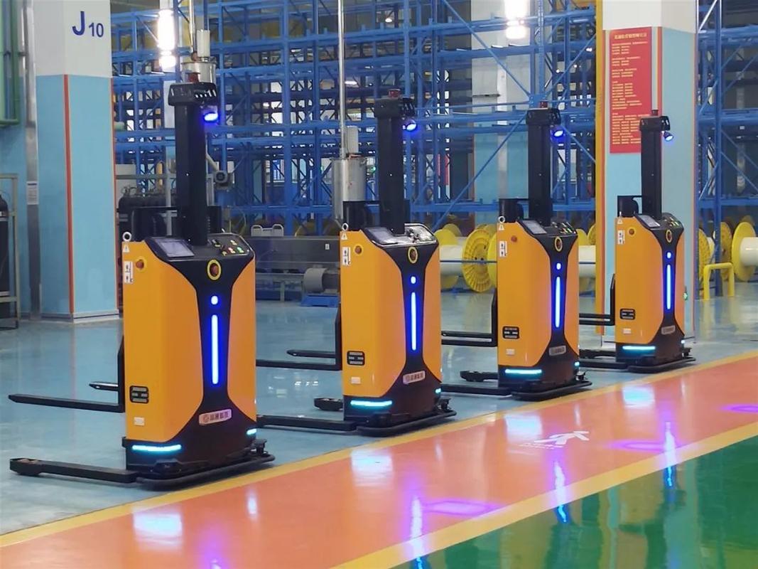 机器人叉车agv赋能厂仓物流一体化软硬兼施打造gulf智能无人叉车产品